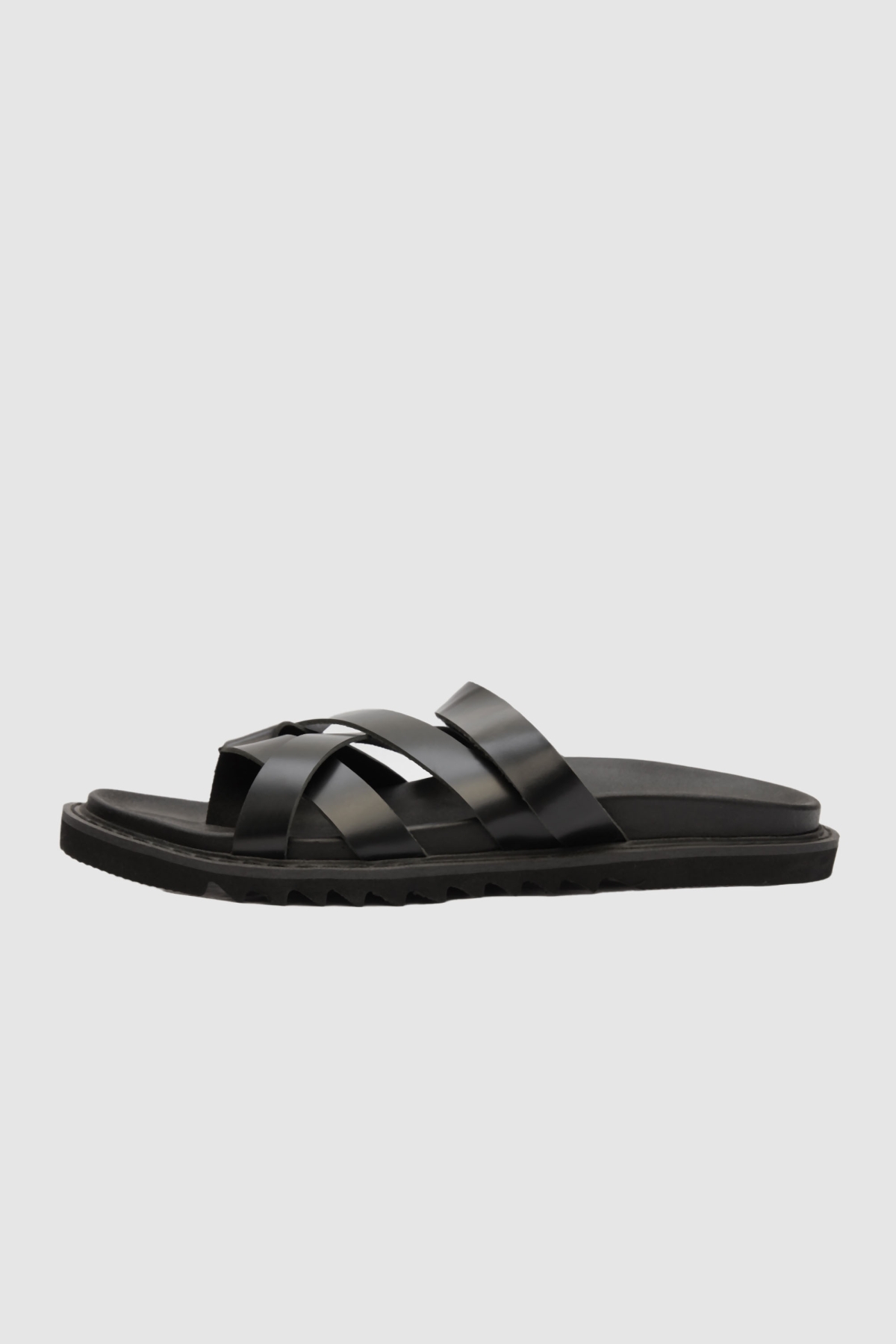 Siyah Sandalet - Görsel 4