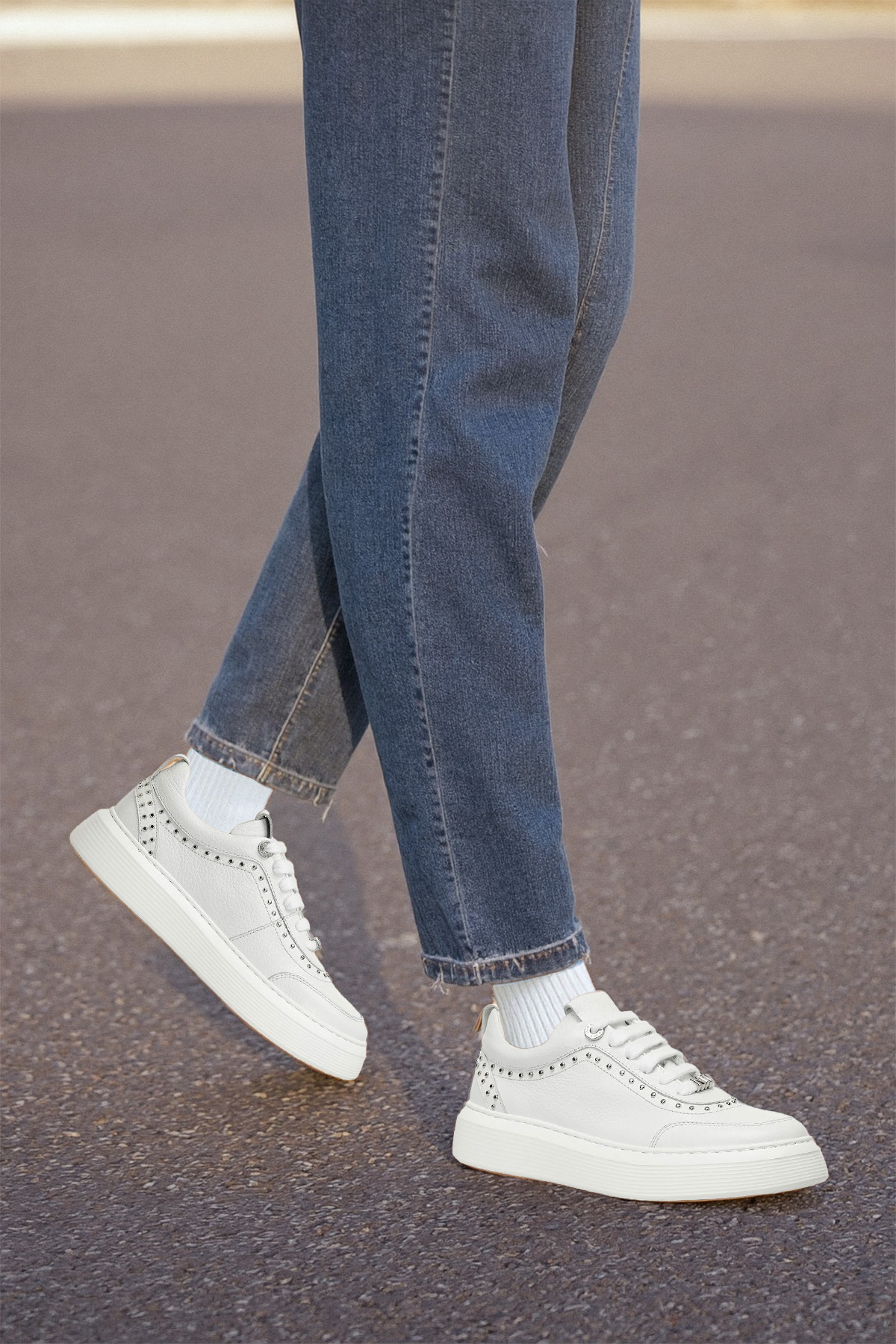 SETERA 5FX Beyaz Kadın Sneaker - Görsel 3