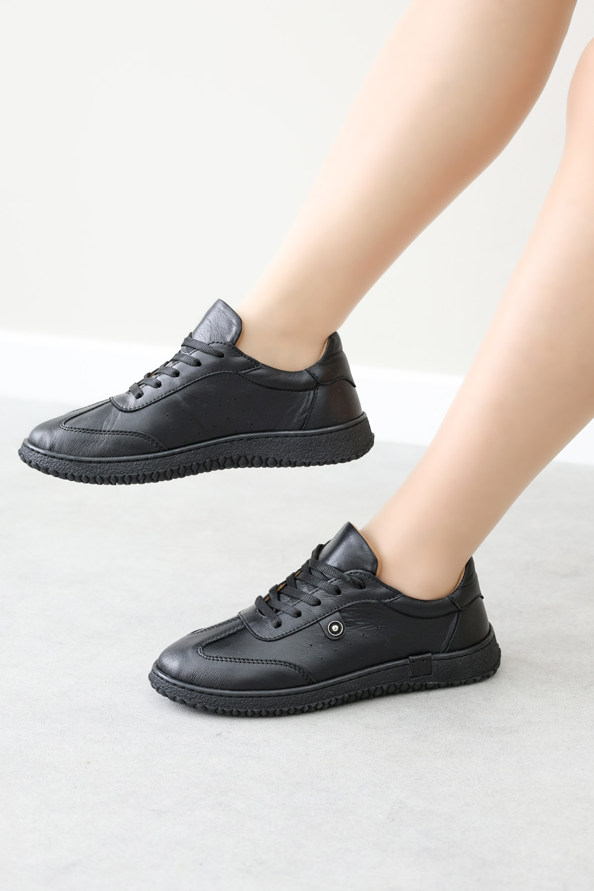 Hakiki Deri Kadın Casual Ayakkabı 246ZA2003 - Görsel 6