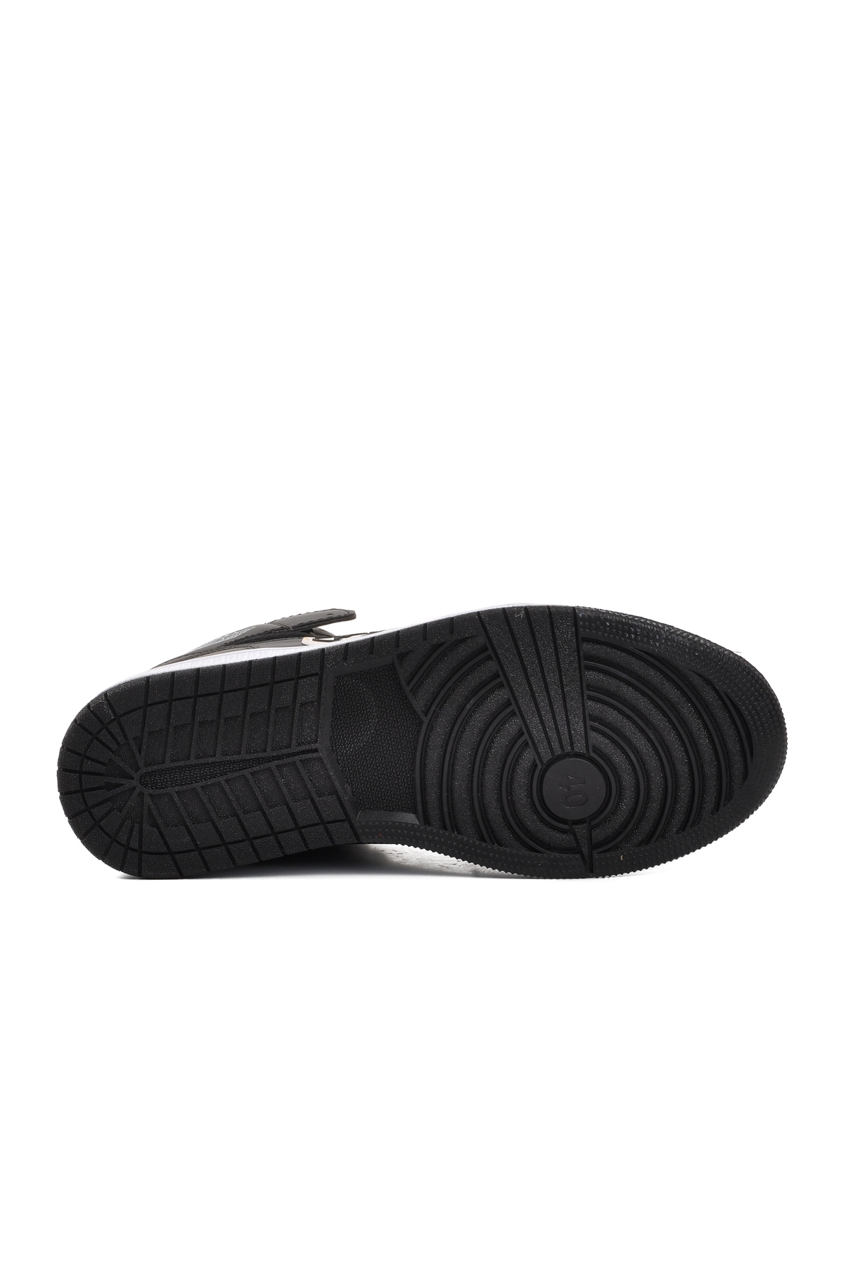 Siyah Beyaz Erkek Hi Sneaker - Görsel 6