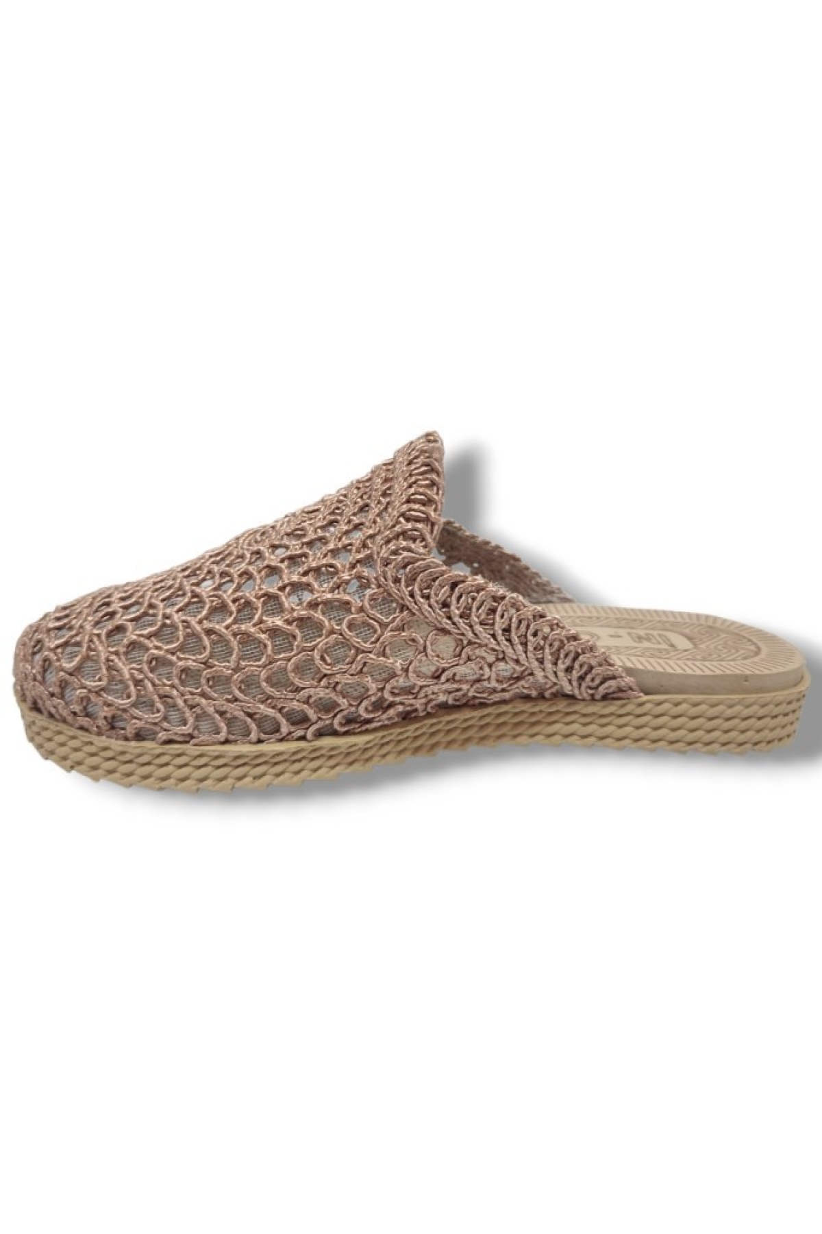 9985-25 Örgülü Anatomik Sabo Kadın Terlik - Görsel 4