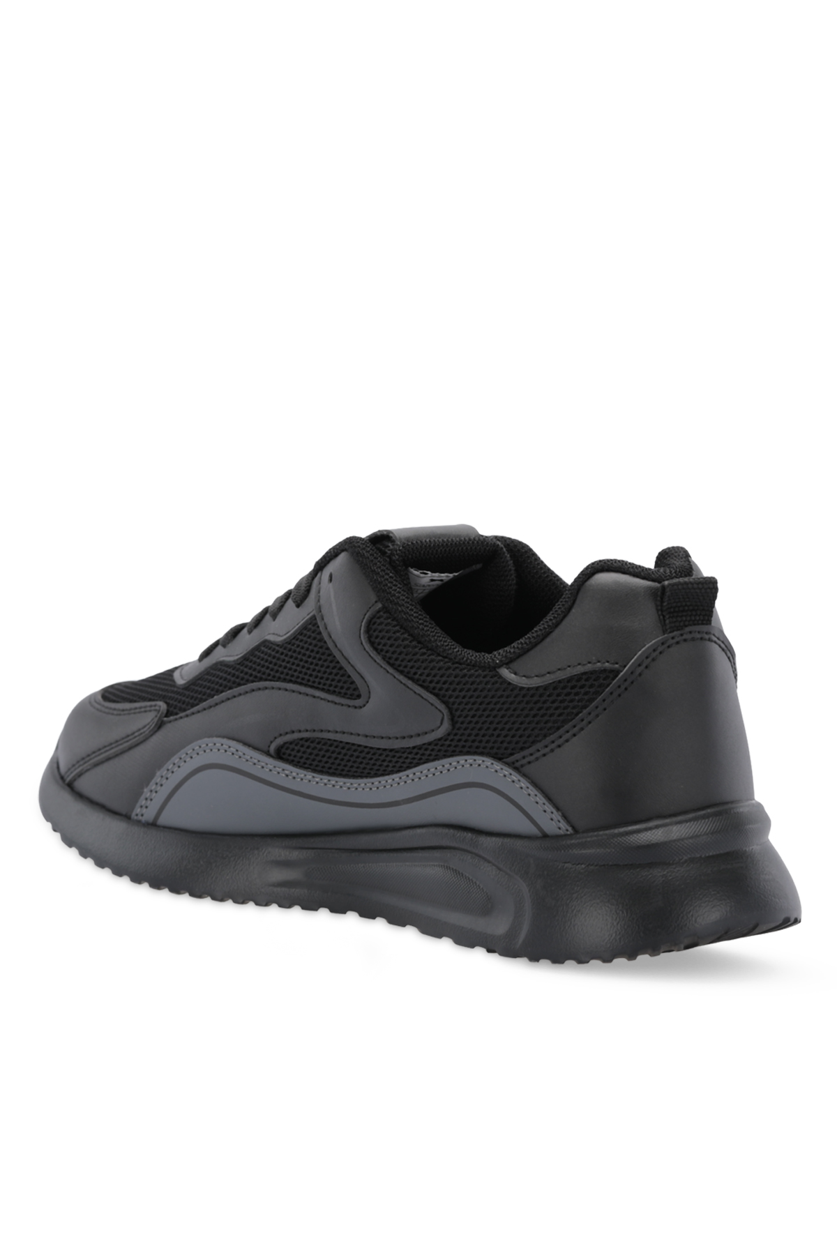 ENRIQUE Erkek Sneaker Ayakkabı Siyah / Siyah - Görsel 4