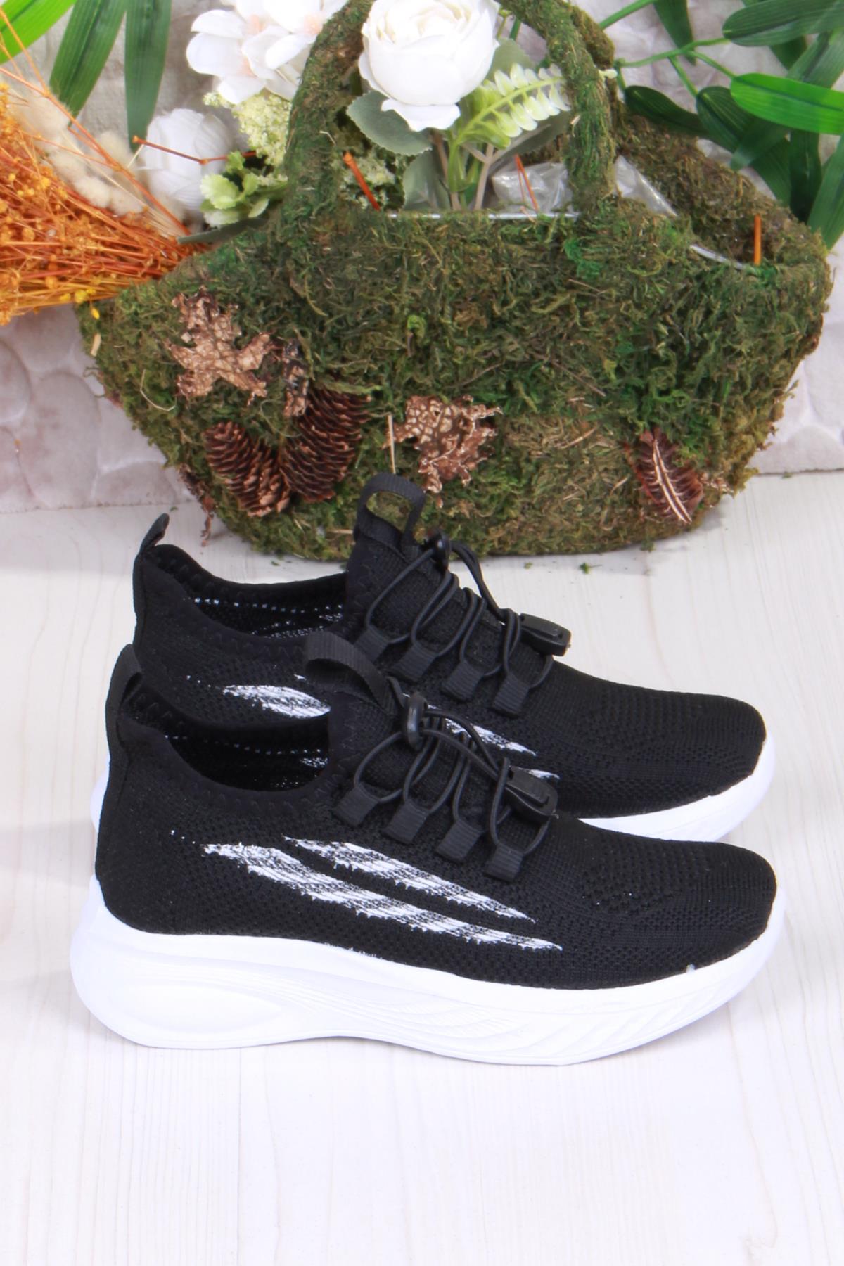 051507 Gossi Rahat Esnek Hafif Bağçıksız Tekstil Delikli Erkek Çocuk Ayakkabı - Görsel 2