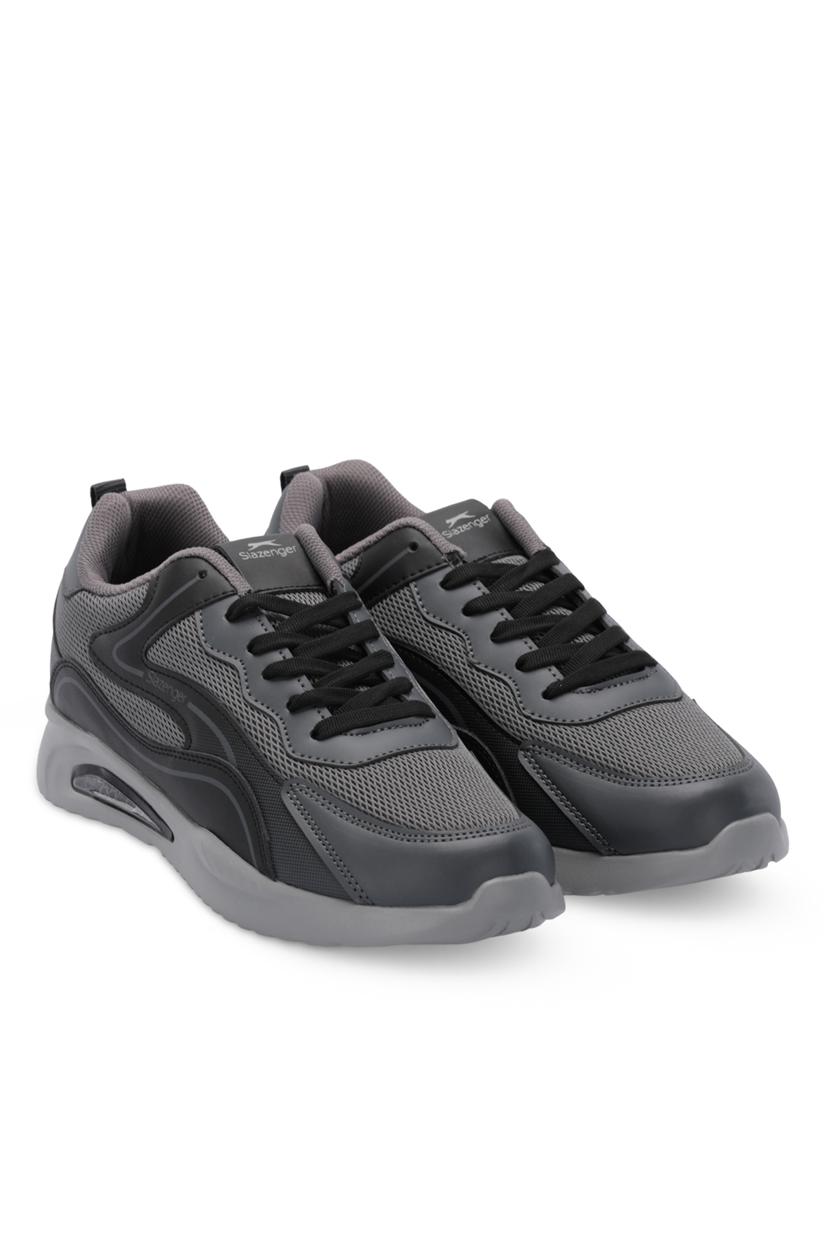 ENRIQUE Erkek Sneaker Ayakkabı Koyu Gri - Görsel 3