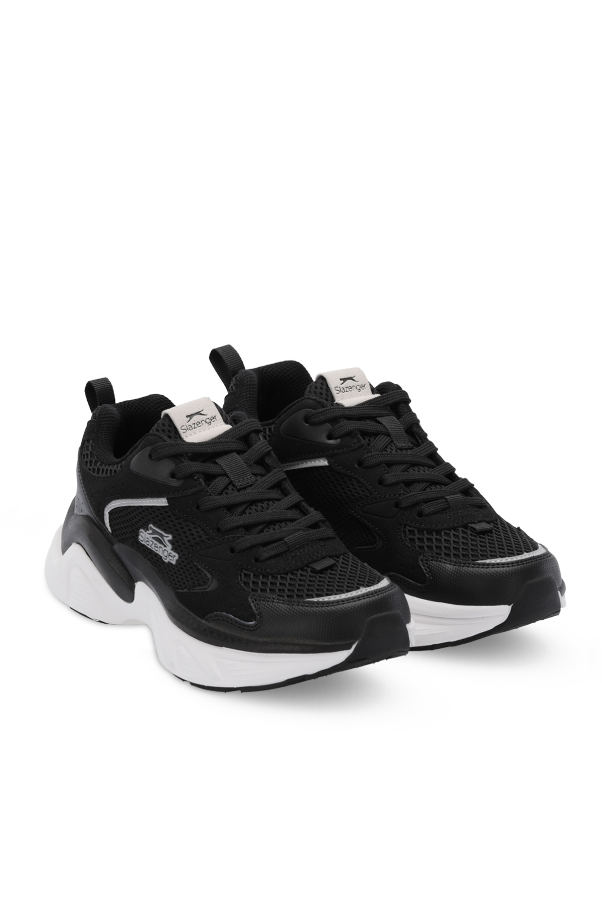 WIND Kadın Sneaker Ayakkabı Siyah / Gri - Görsel 3