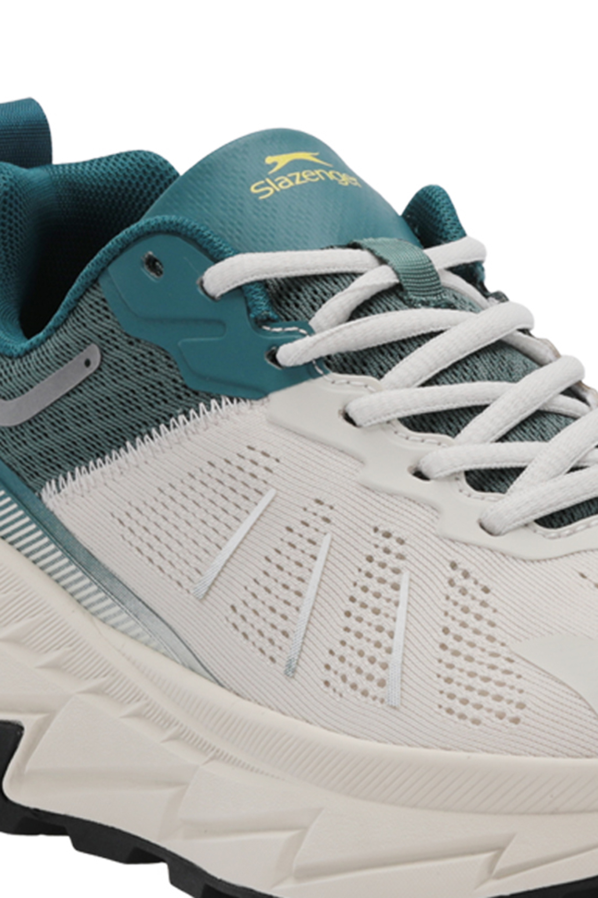 WARREN Erkek Sneaker Ayakkabı Beyaz / Yeşil - Görsel 5