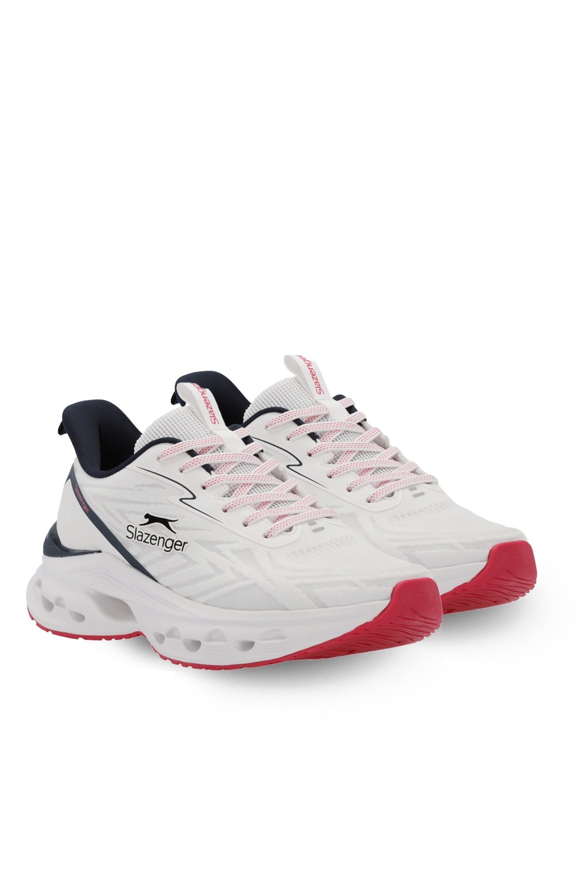 WILLOW Erkek Sneaker Ayakkabı Beyaz / Lacivert / Kırmızı - Görsel 3