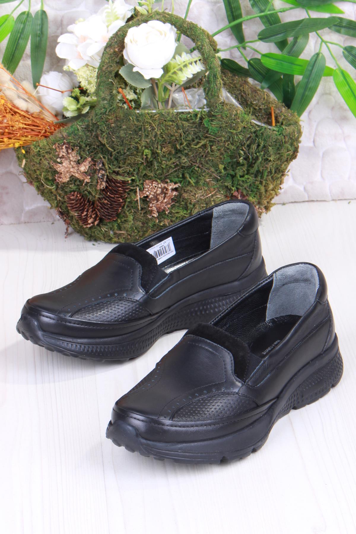 32040 Anatomik Hafif Rahat Hakiki Deri Kadın Ayakkabı - Görsel 5