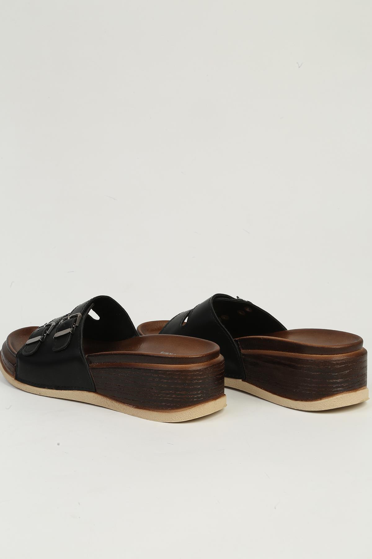 Siyah Kadın Terlik PC-7420 - Görsel 4