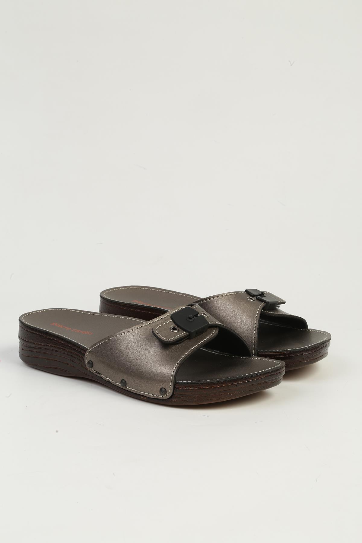 Gri Kadın Terlik PC-7265 - Görsel 3