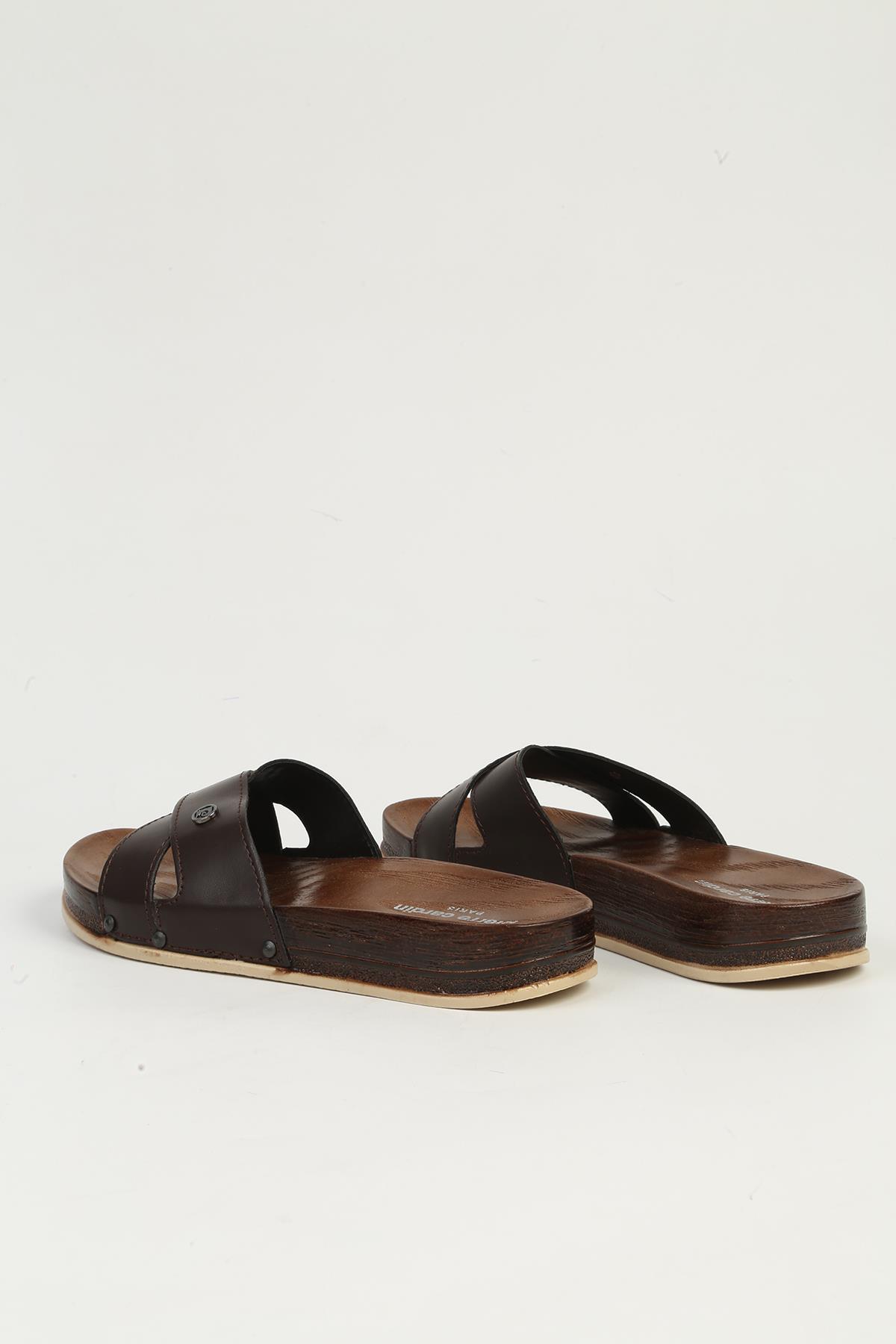 Kahve Kadın Terlik PC-7425 - Görsel 4