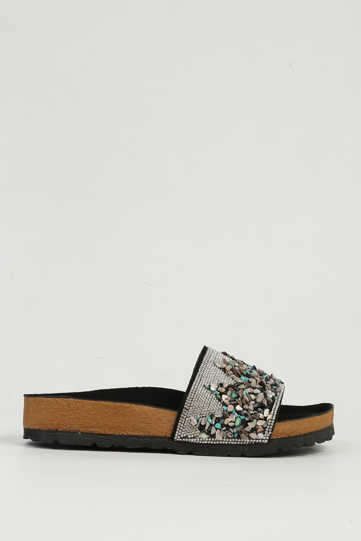 Siyah Kadın Terlik PC-7301 - Görsel 2