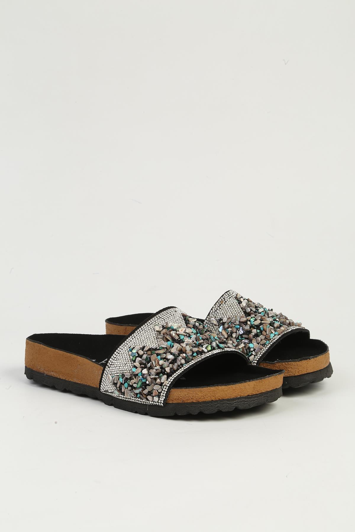 Siyah Kadın Terlik PC-7301 - Görsel 3