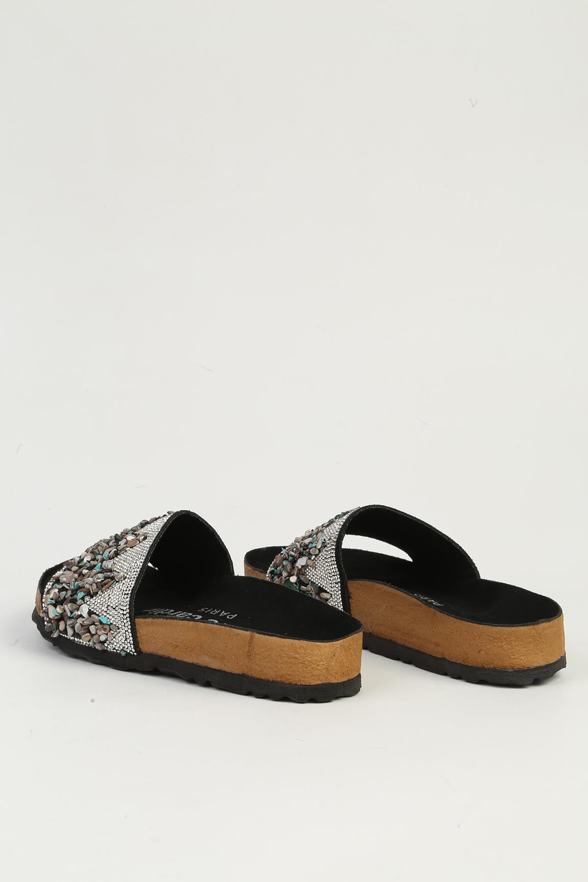 Siyah Kadın Terlik PC-7301 - Görsel 4
