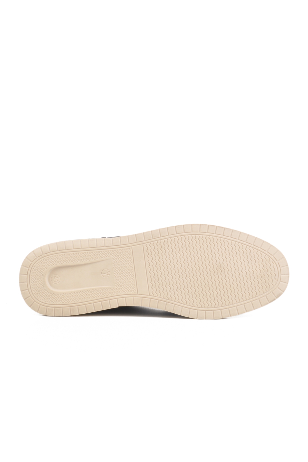 Lacivert Hakiki Deri Erkek Casual Ayakkabı Lion M - Görsel 6