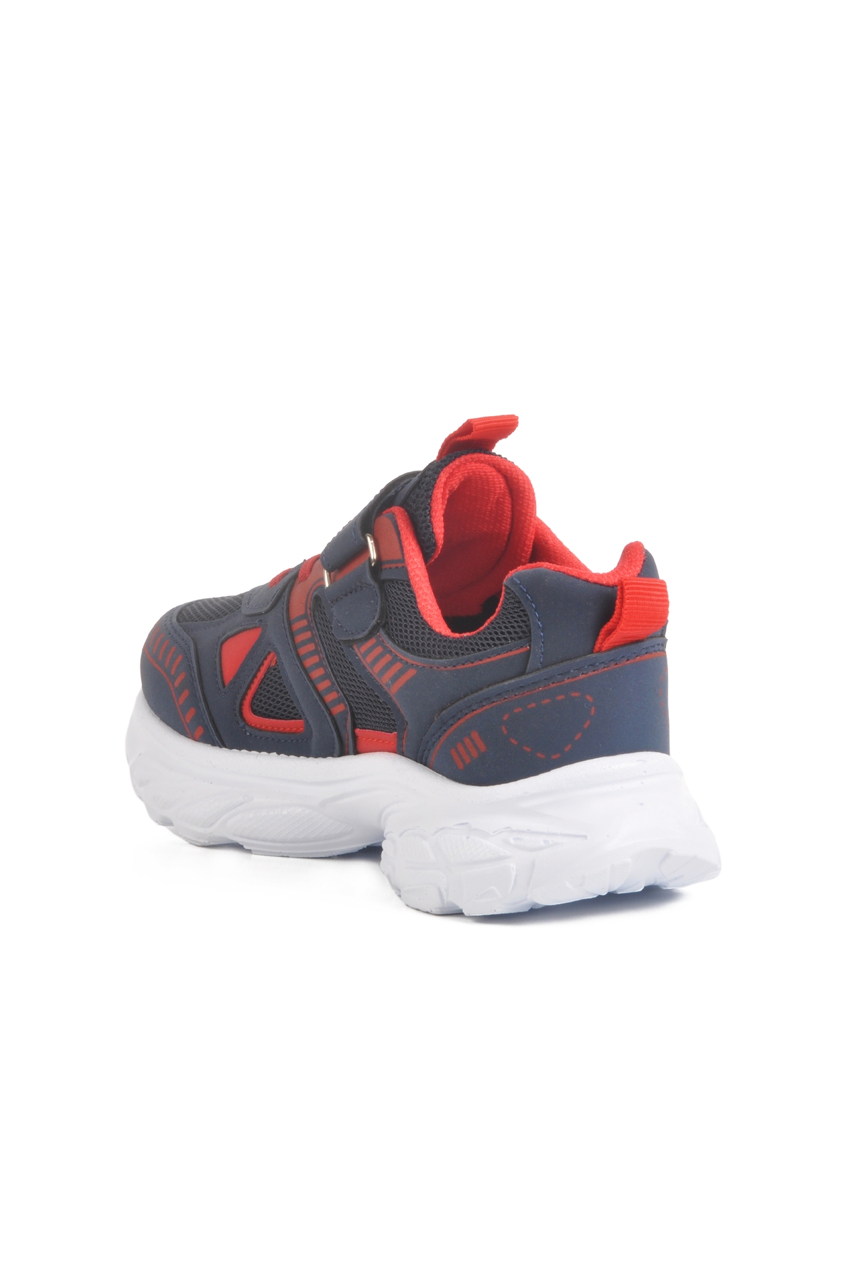 Lacivert Cırtlı Fileli Unisex Çocuk Spor Ayakkabı 1500 F - Görsel 5