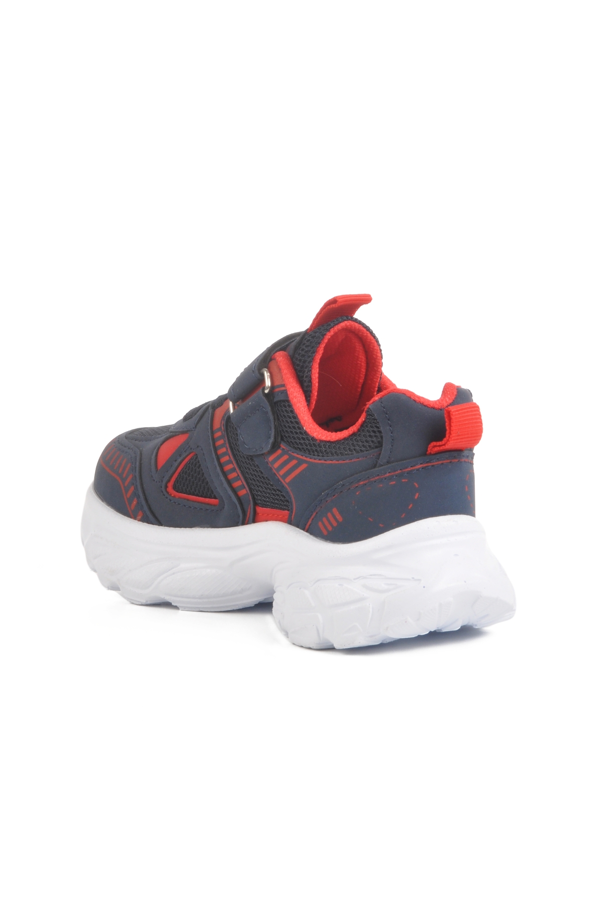 Lacivert Cırtlı Fileli Unisex Çocuk Spor Ayakkabı 1500 P - Görsel 5