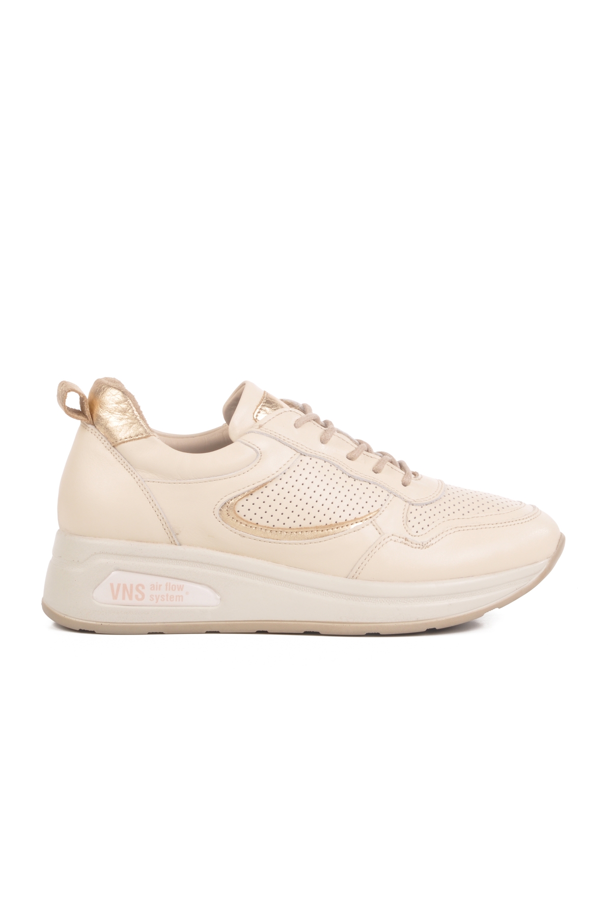 Bej Air Flow Hakiki Deri Kadın Casual Ayakkabı 2216654Y Z - Görsel 2