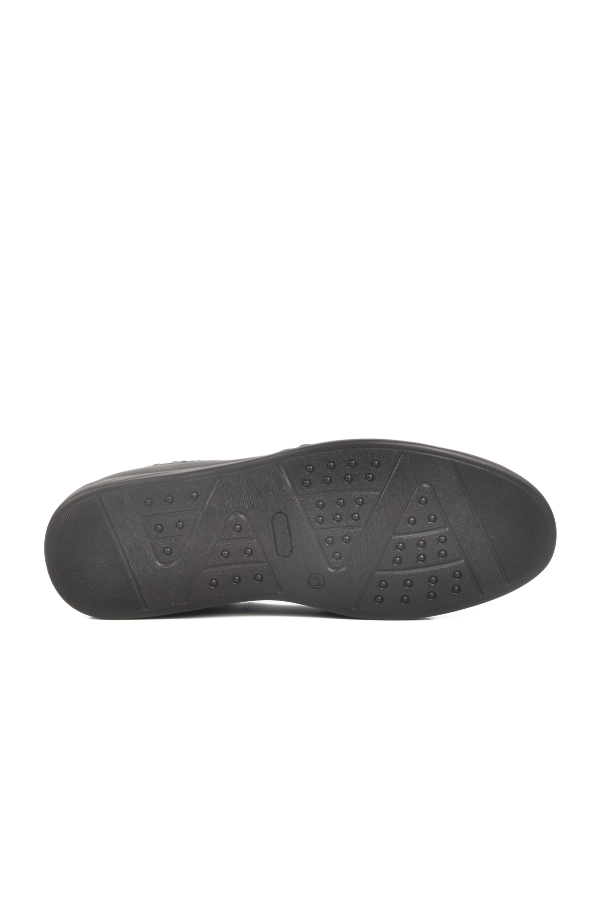 Siyah Hakiki Deri Erkek Casual Ayakkabı Kacper M - Görsel 6