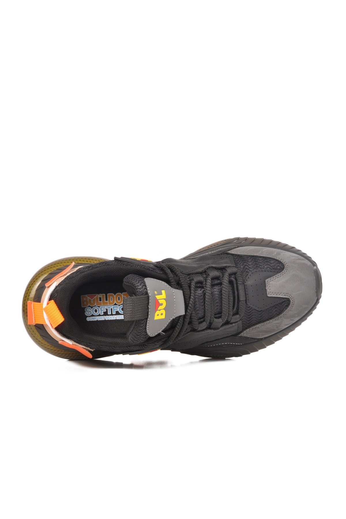 Siyah Dar Kalıp Memory Foam Erkek Spor Ayakkabı 241378 M - Görsel 5