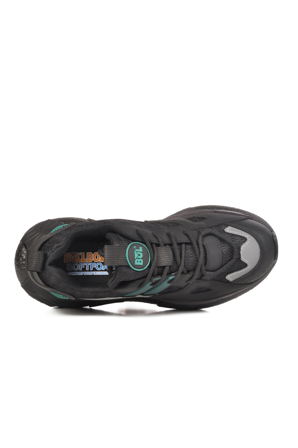 Siyah Dar Kalıp Memory Foam Erkek Spor Ayakkabı 241498 M - Görsel 5