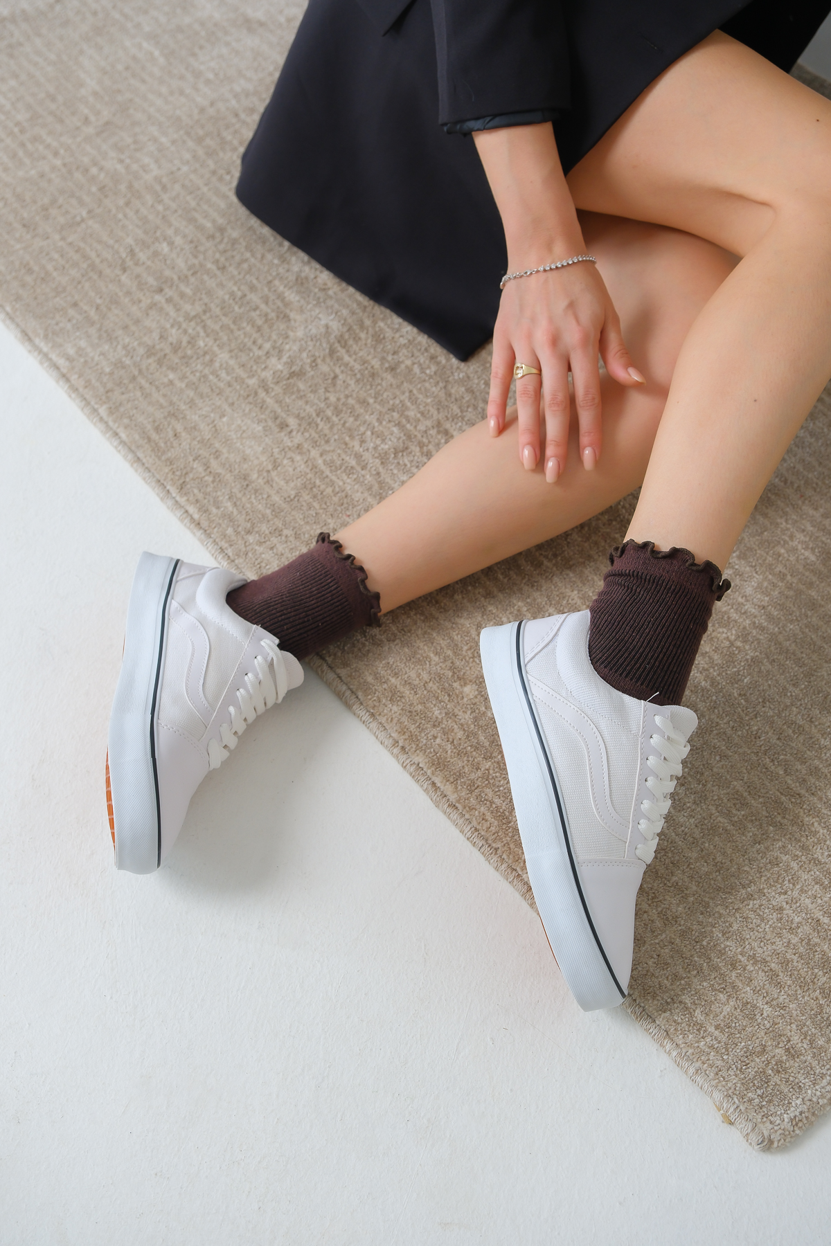 Garantili Wanso Günlük Ortopedik Kadın Sneaker Spor Ayakkabı - Görsel 3