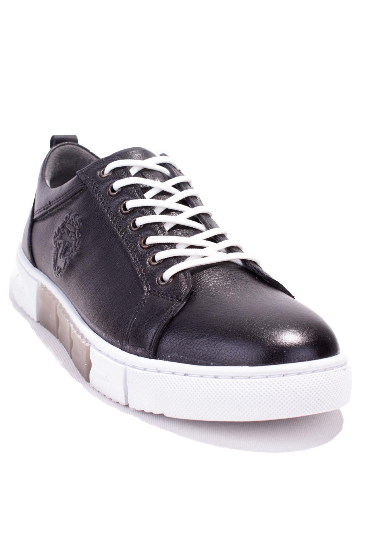 DMA08-920 Siyah Ortopedik Günlük Erkek Deri Ayakkabı - Görsel 3