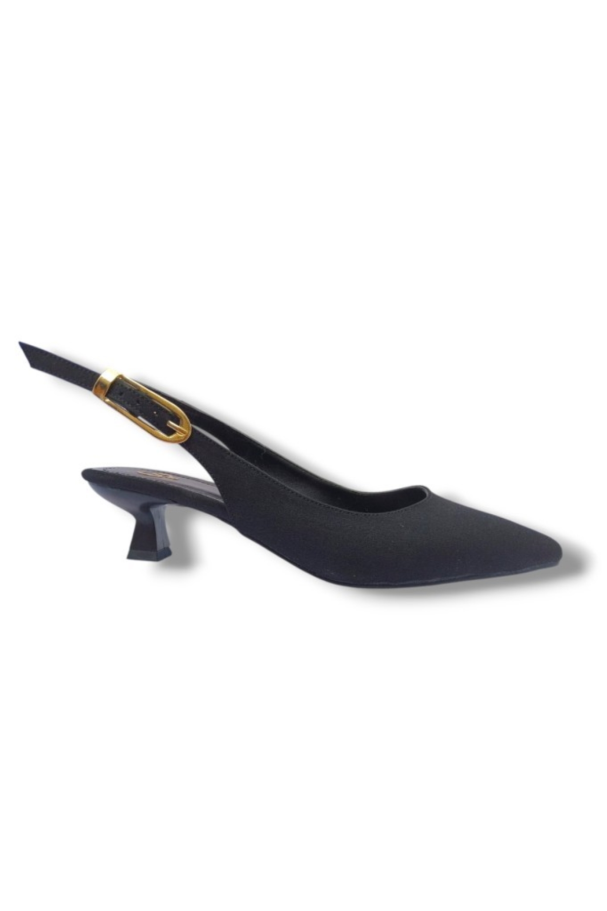 060-25 Süet Deri Stiletto Kadın Ayakkabı - Görsel 3