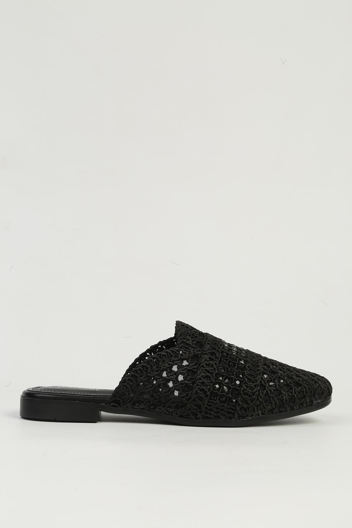 Siyah Kadın Terlik PC-54712 - Görsel 2