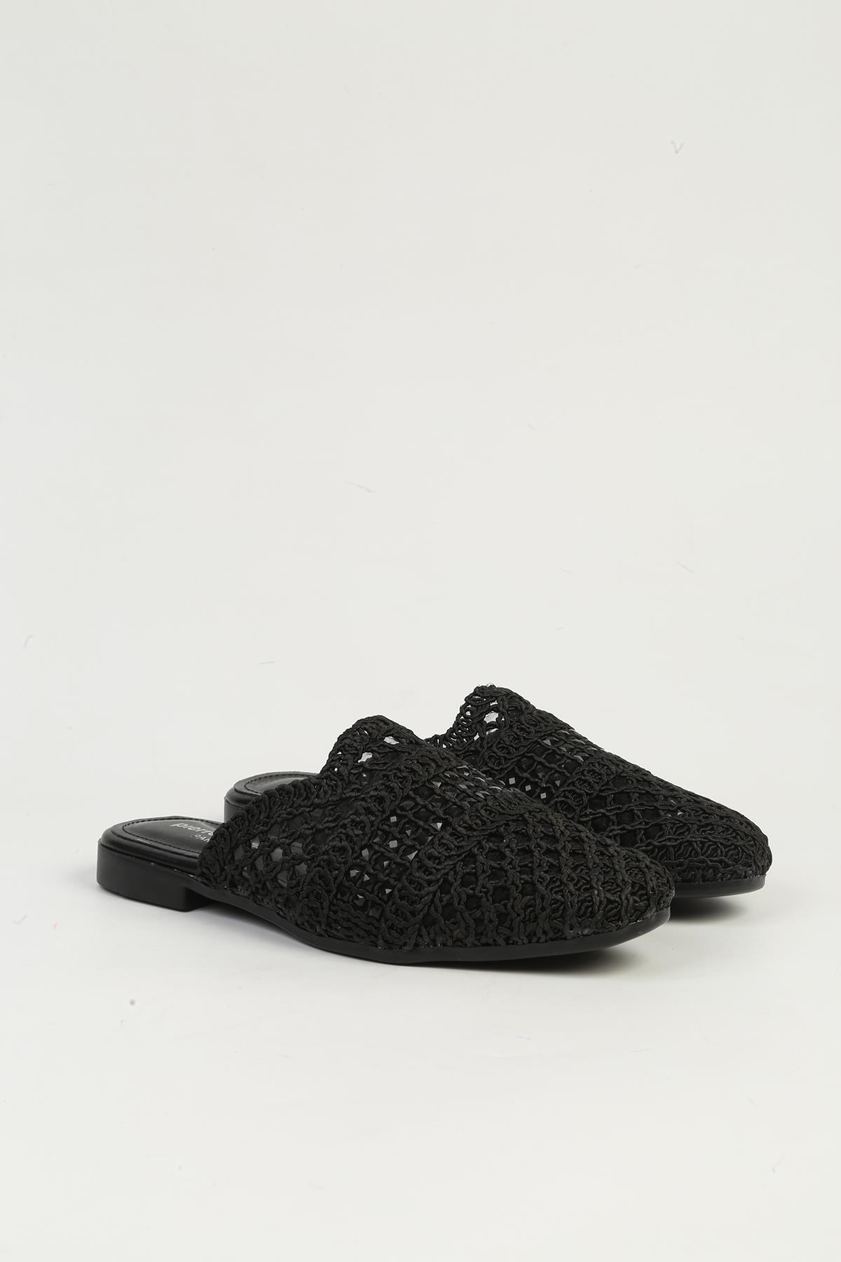 Siyah Kadın Terlik PC-54712 - Görsel 3