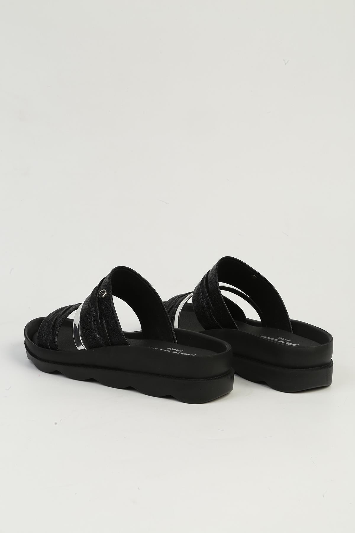 Siyah Kadın Terlik PC-7523 - Görsel 4