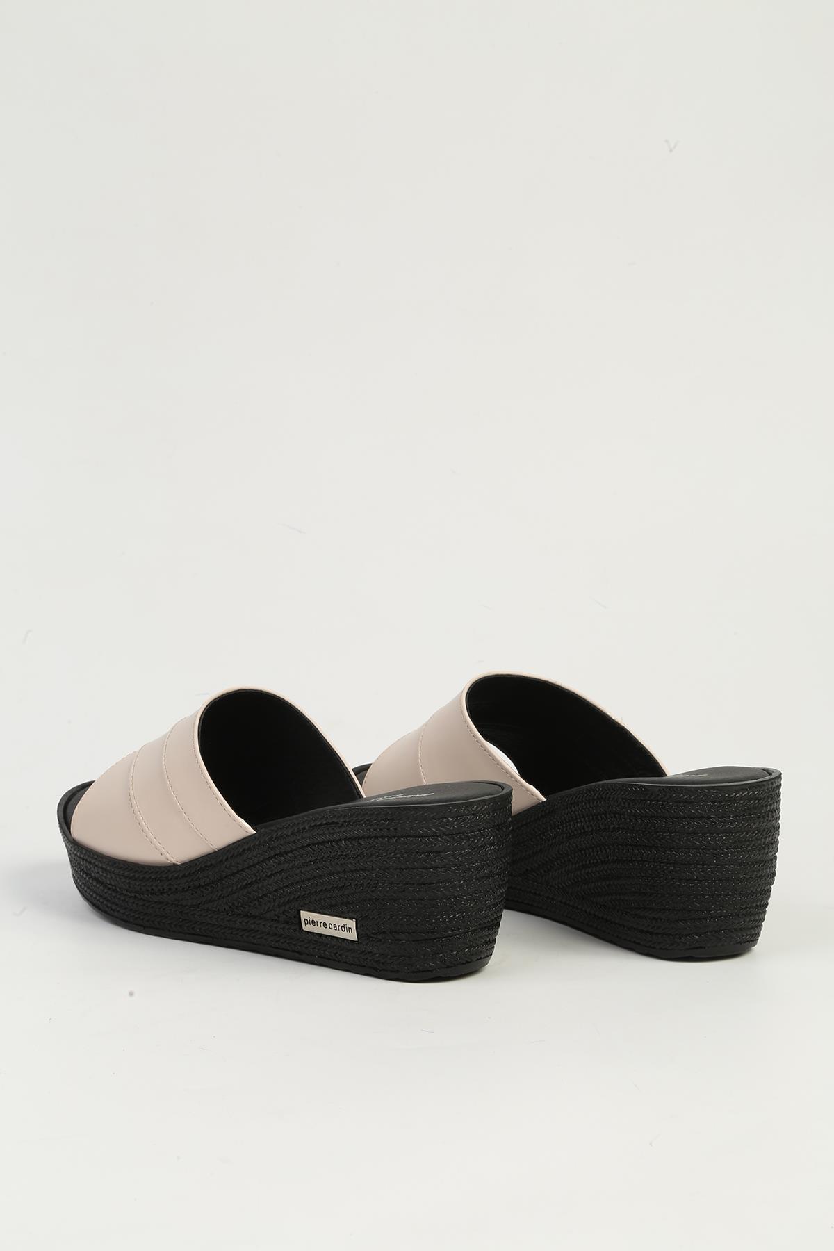 Krem Kadın Terlik PC-7479 - Görsel 4