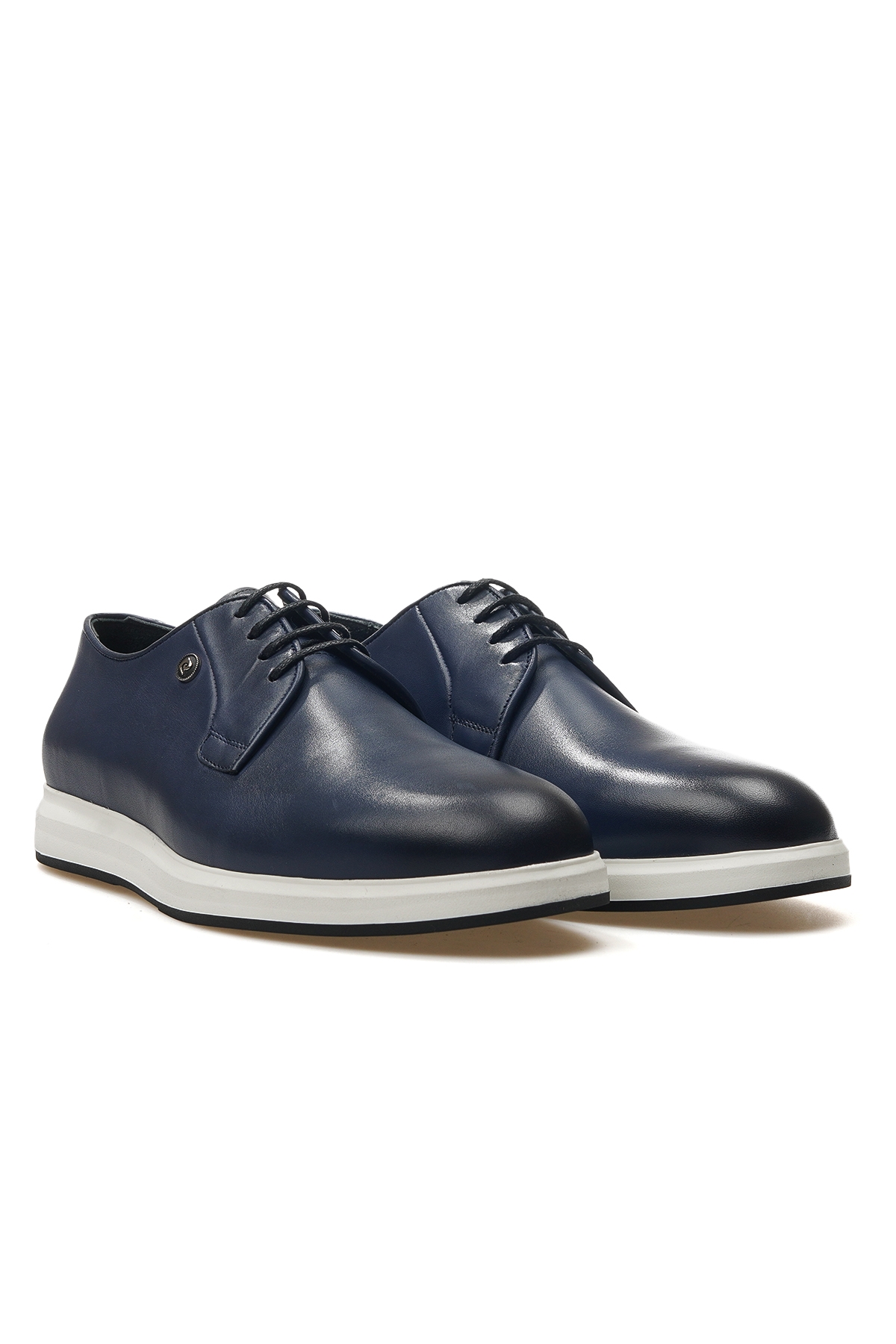 Erkek Hakiki Deri Casual Günlük Ayakkabı 25y 16544 M Lacivert - Görsel 6