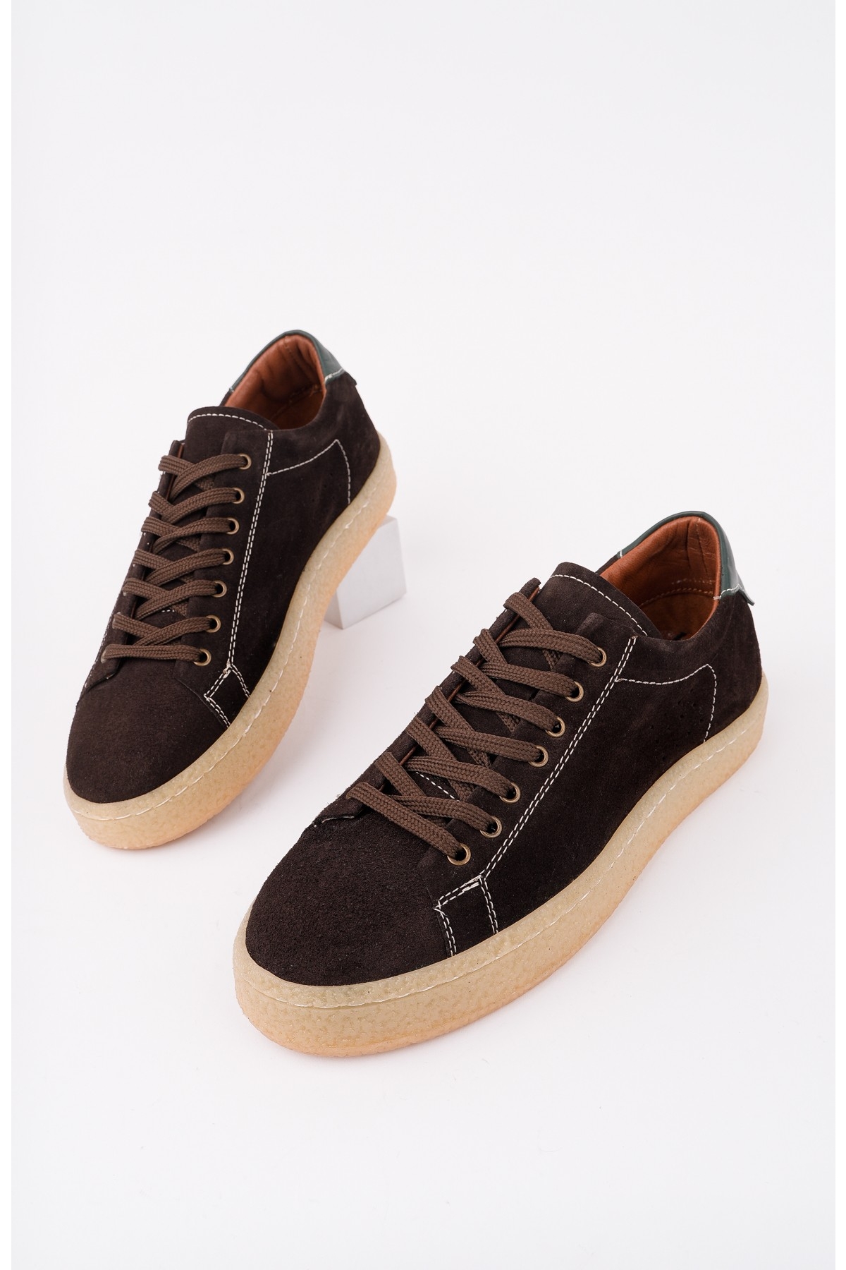 MİDWAY Bağcıklı Hakiki Deri Erkek Günlük Sneaker Spor Ayakkabı - Görsel 7