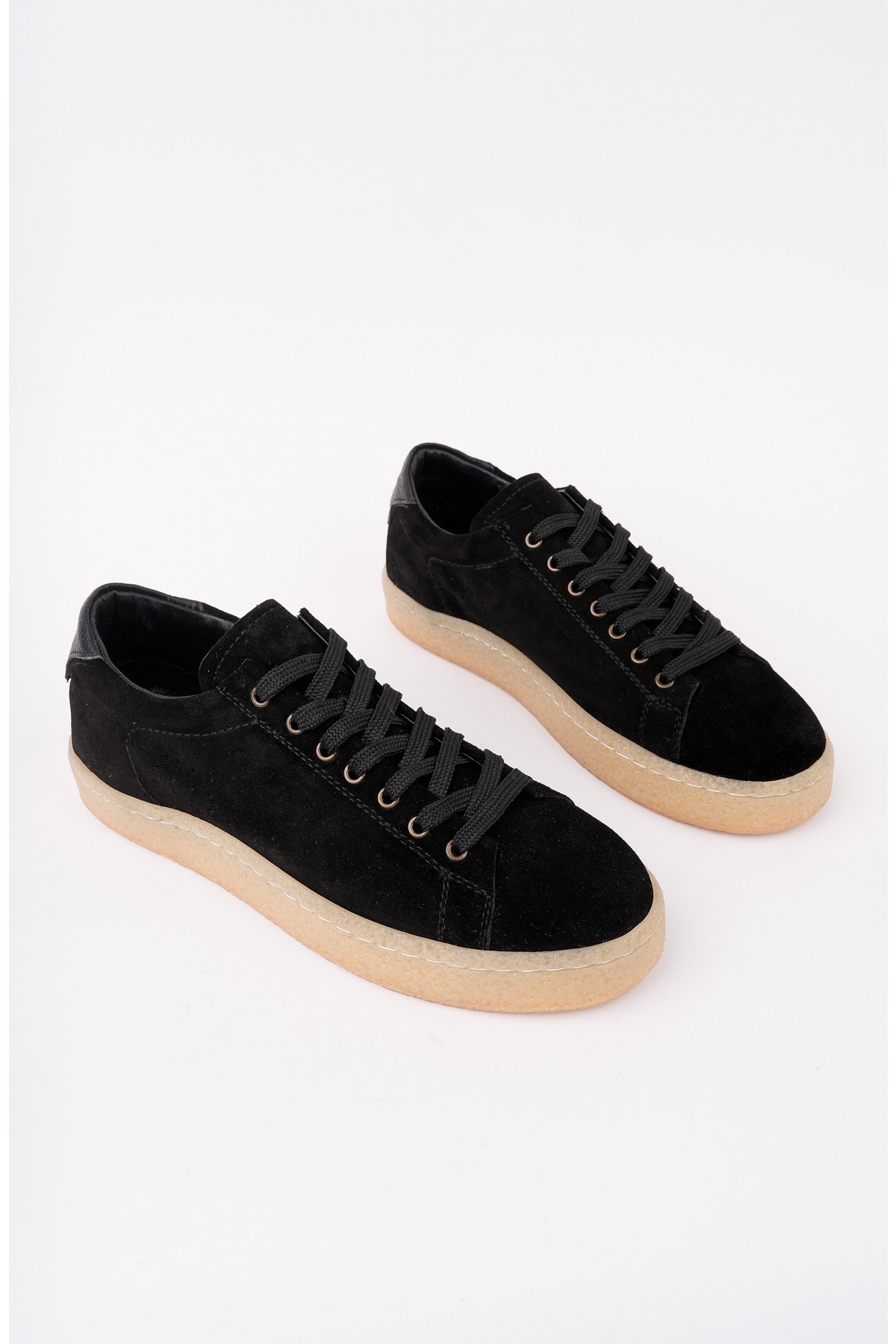 MİDWAY Bağcıklı Hakiki Deri Erkek Günlük Sneaker Spor Ayakkabı - Görsel 4