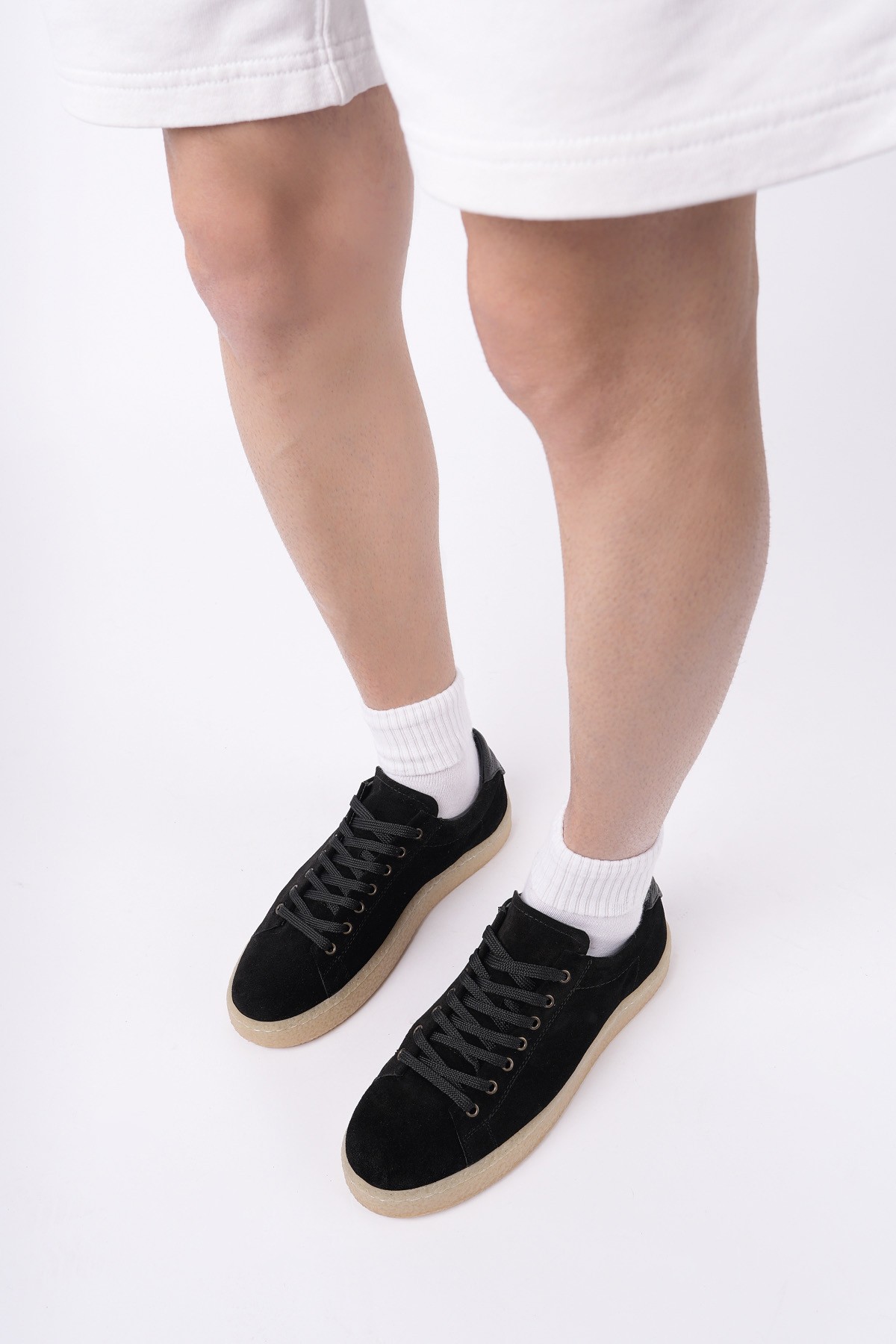 MİDWAY Bağcıklı Hakiki Deri Erkek Günlük Sneaker Spor Ayakkabı - Görsel 7