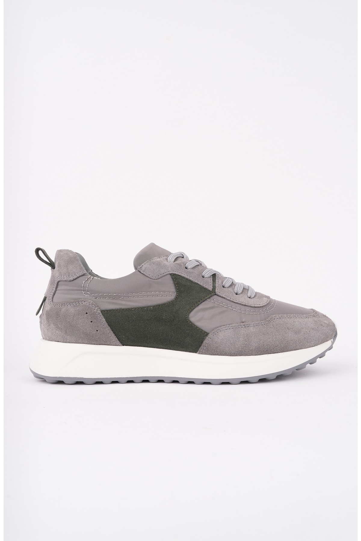 SVENSON Kalın Taban Bağcıklı Hakiki Deri Erkek Günlük Sneaker Spor Ayakkabı - Görsel 6