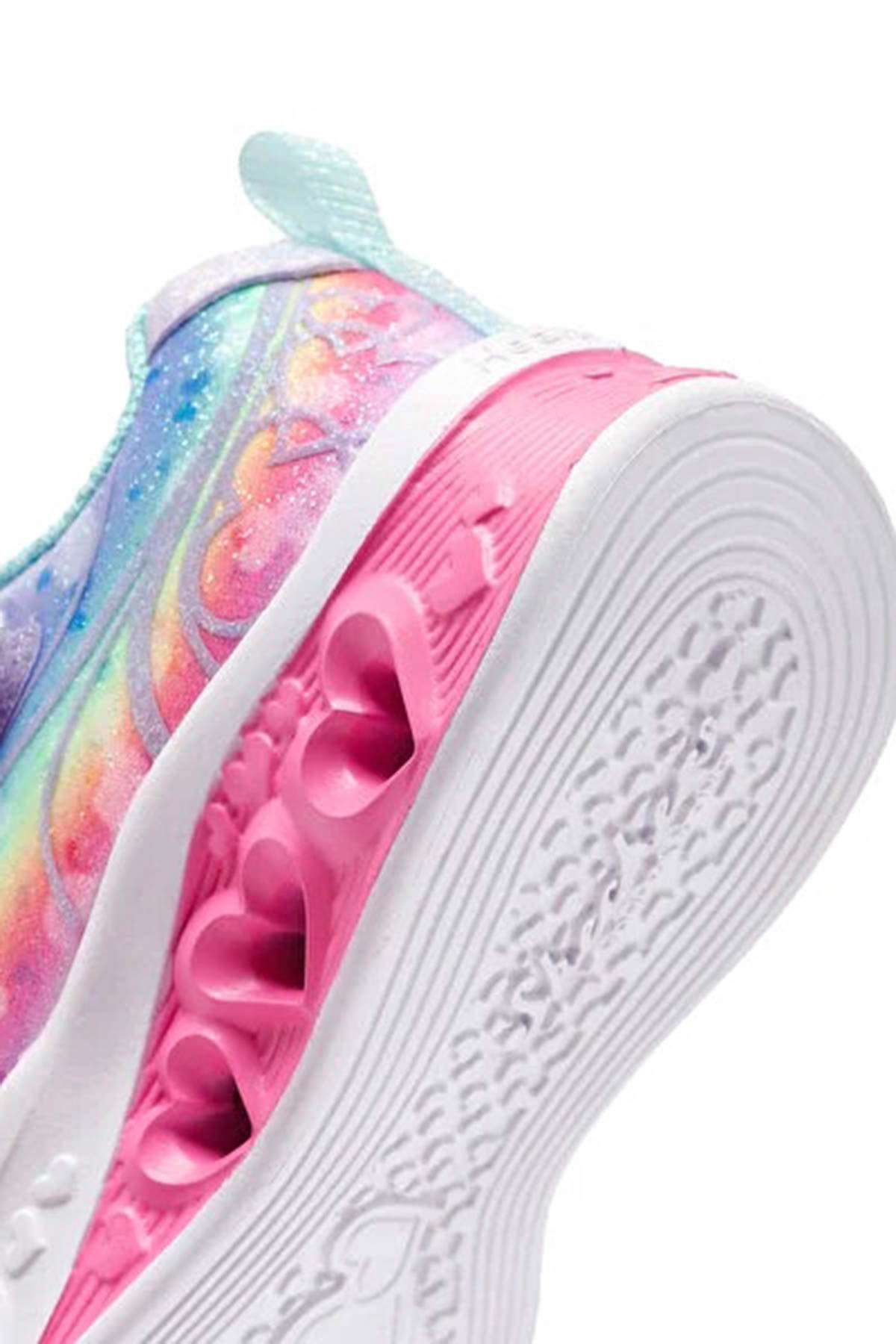 FLUTTER HEART LIGHTS LAVANTA Kız Çocuk Spor Ayakkabı - Görsel 7
