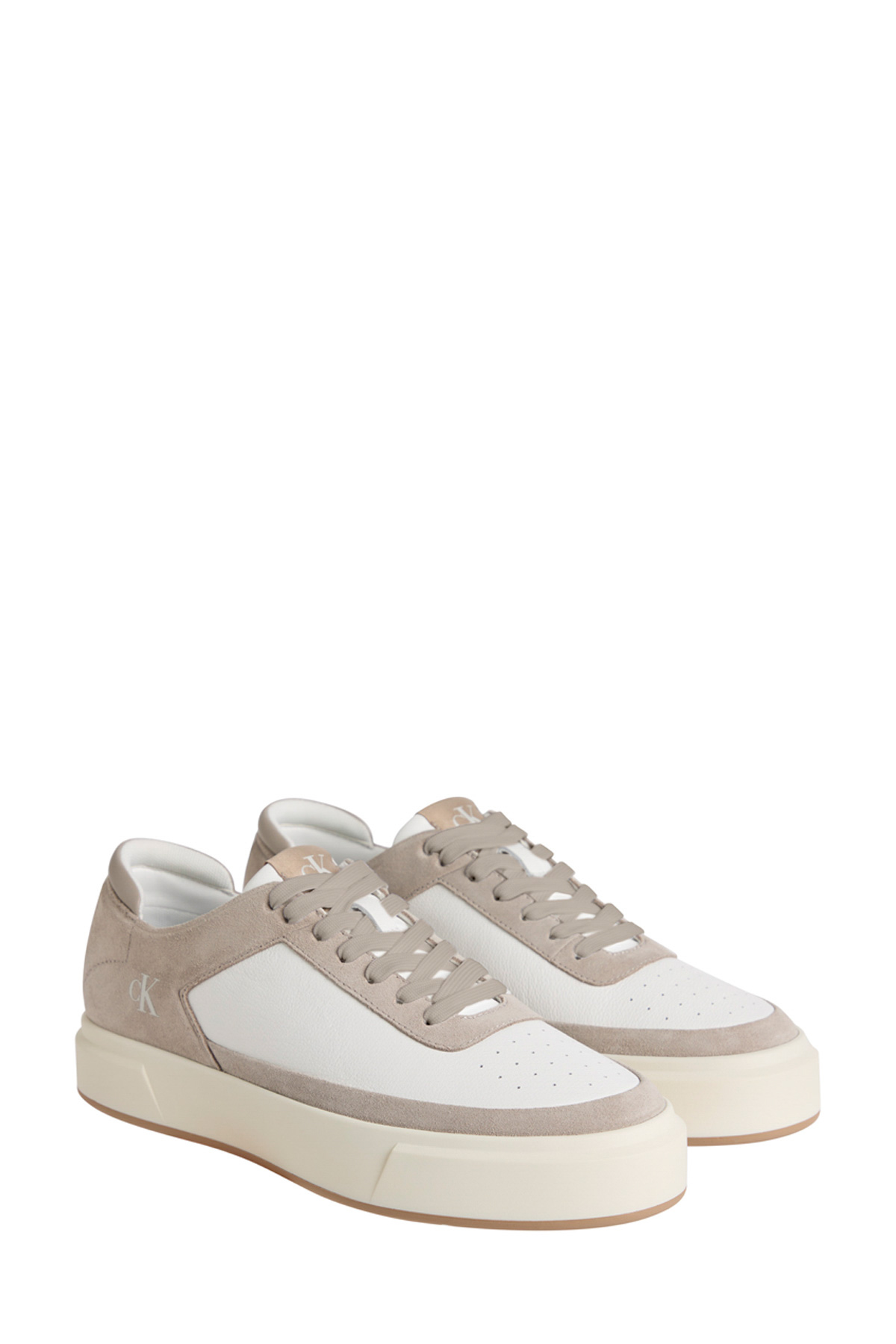 BASKET CUPSOLE LACEUP LTH Beyaz Erkek Sneaker - Görsel 3