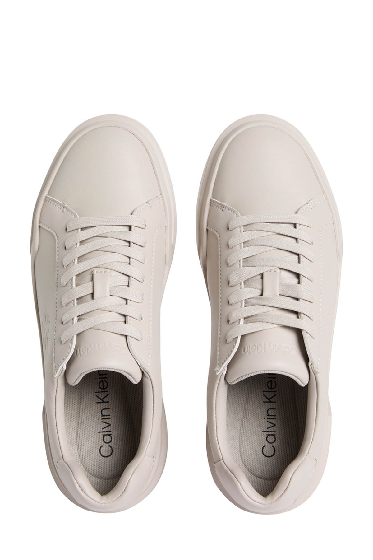 CHUNKY CUPSOLE LACEUP LTH Pudra Kadın Sneaker - Görsel 4