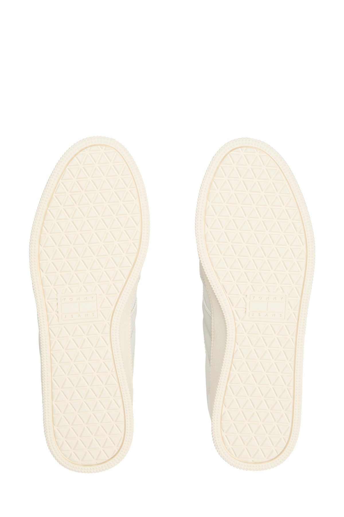 Tommy Hilfiger THE GREENWICH EDGE LEATHE Ekru Erkek Sneaker - Görsel 7