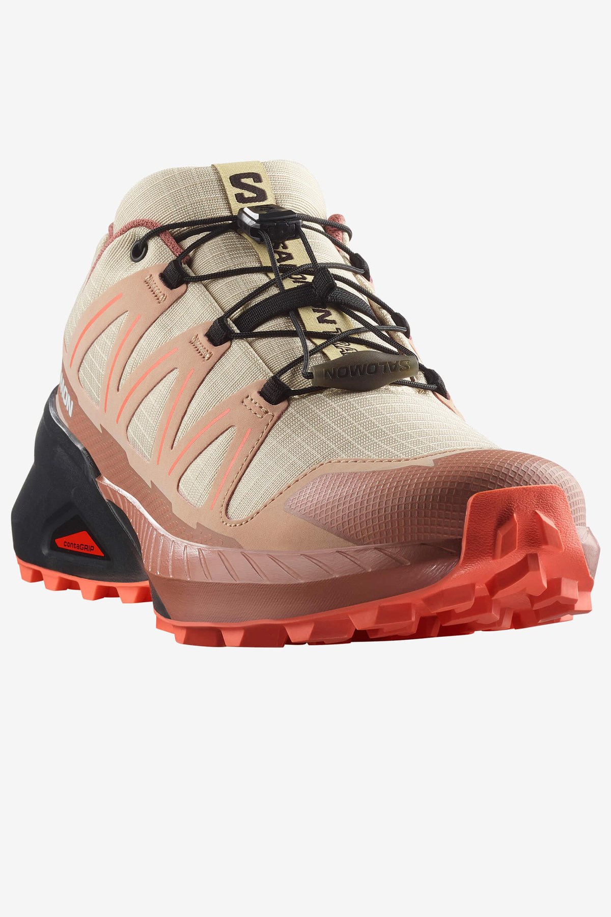 Salomon Salomon Pembe Speedcross Peak W Kadın Patika Koşusu Ayakkabı Outdoor Ayakkabı | Flo Pembe - 4. görsel