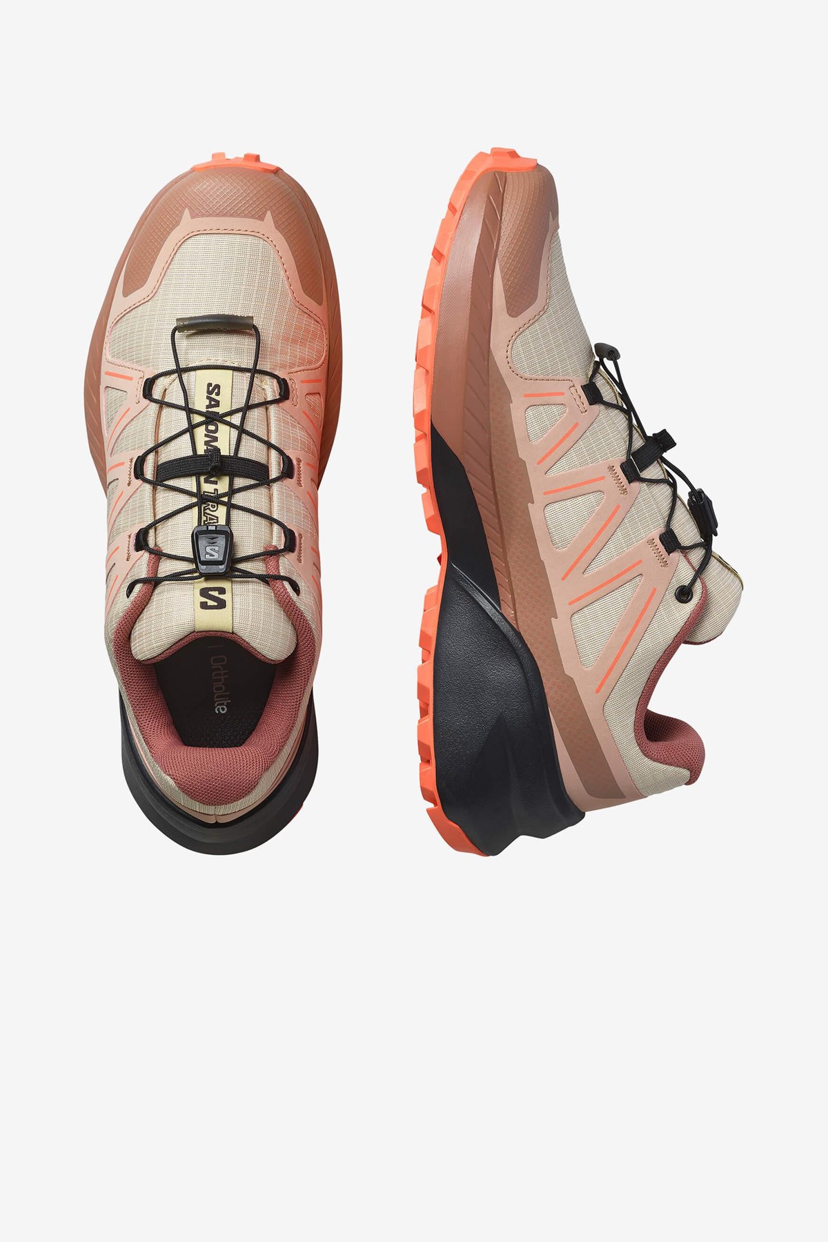 Salomon Salomon Pembe Speedcross Peak W Kadın Patika Koşusu Ayakkabı Outdoor Ayakkabı | Flo Pembe - 5. görsel