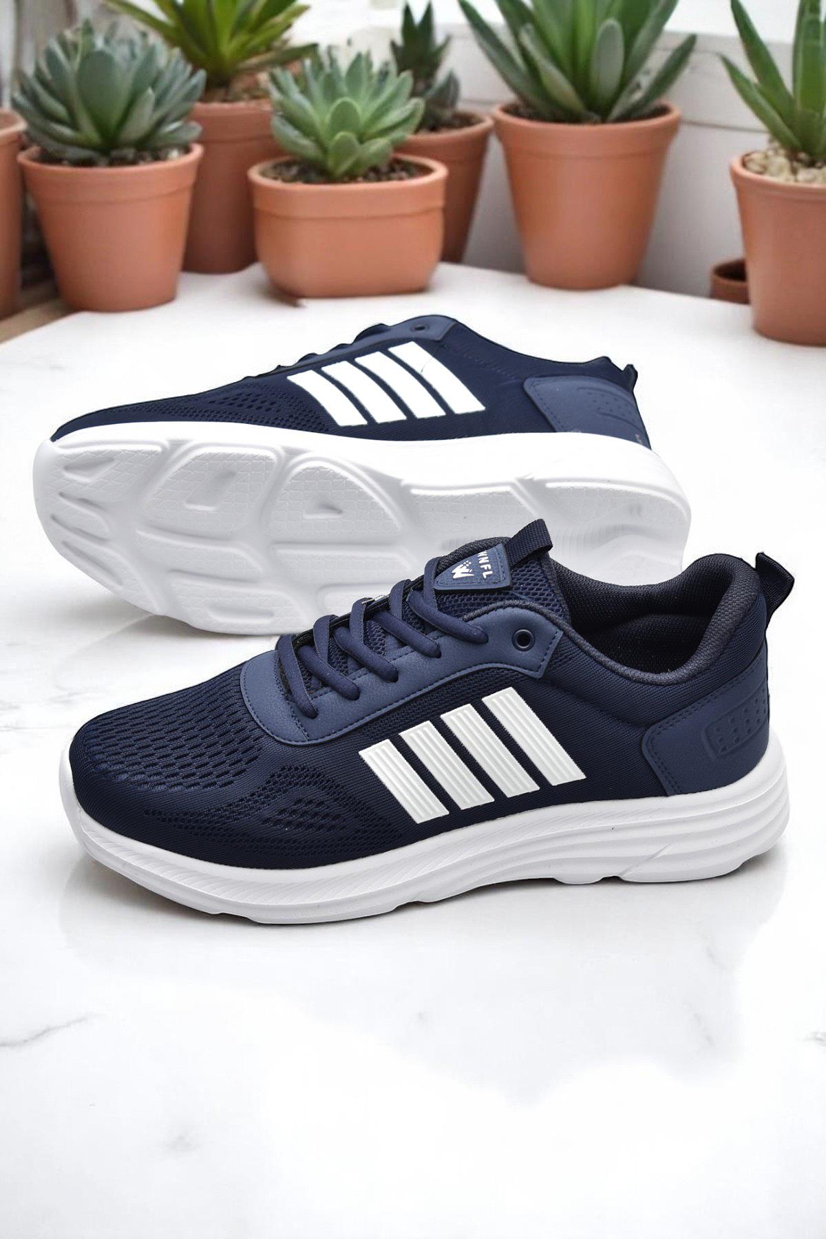4310 Tam Ortopedik Taban Erkek Spor Ayakkabı Yazlık Hafif Eva Taban Günlük Erkek Spor Ayakkabı - Görsel 4