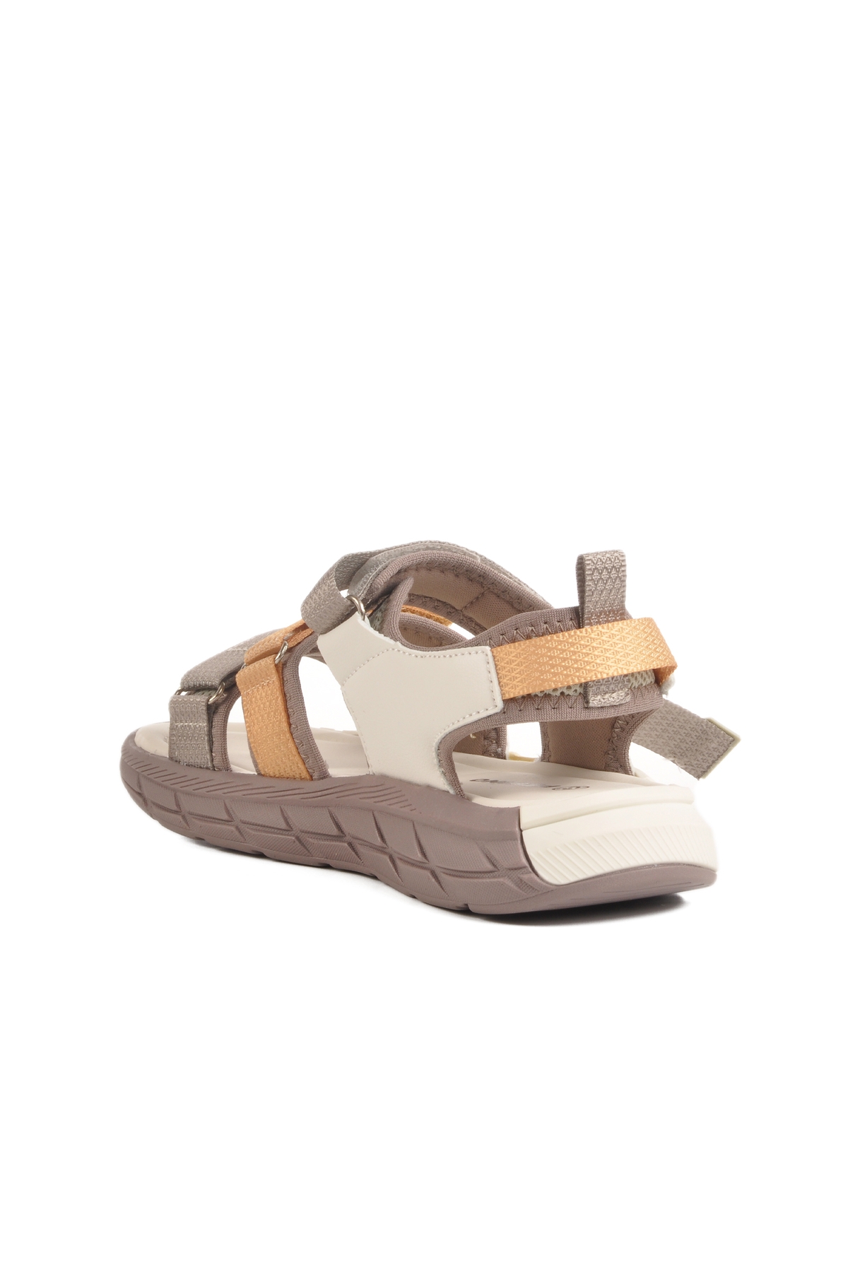 Krem Cırtlı Hafif Anatomik Erkek Çocuk Sandalet 1947 F - Görsel 5