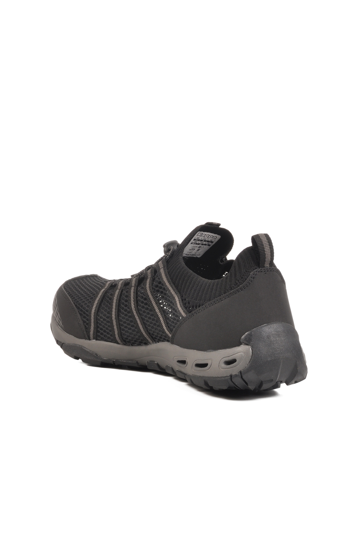 Siyah Hafif Esnek Hava Alabilen Erkek Spor Ayakkabı Logo Okavando M - Görsel 5