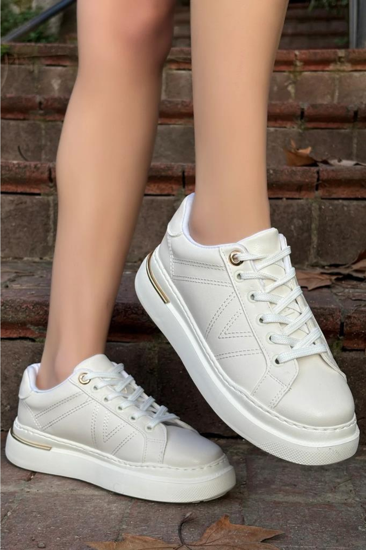 Pisagor 31330 Kadın Sneakers Günlük Spor Ayakkabı - Görsel 4