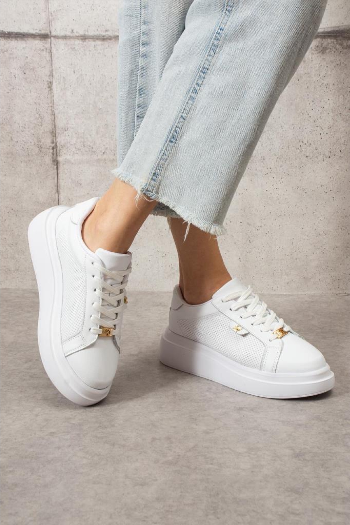 Pisagor 31320 Kadın Sneakers Günlük Spor Ayakkabı - Görsel 2