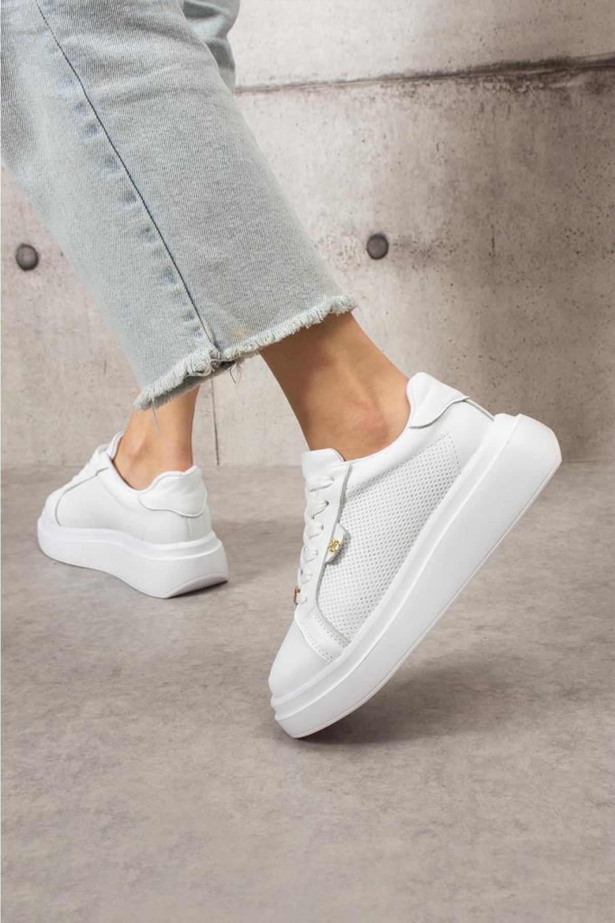 Pisagor 31320 Kadın Sneakers Günlük Spor Ayakkabı - Görsel 3