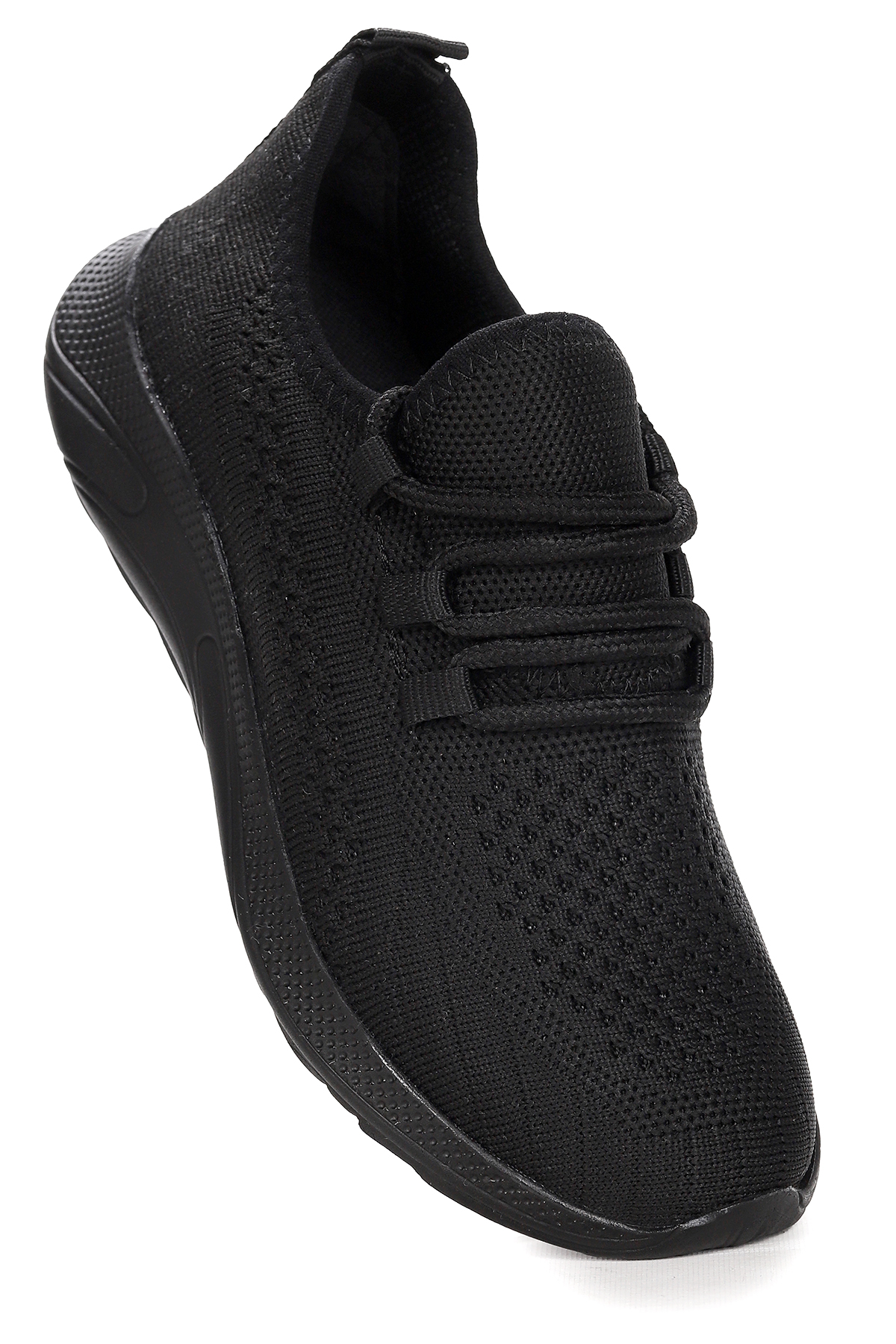 Wild Fileli Günlük Erkek Çocuk Spor Ayakkabı Siyah - Görsel 4